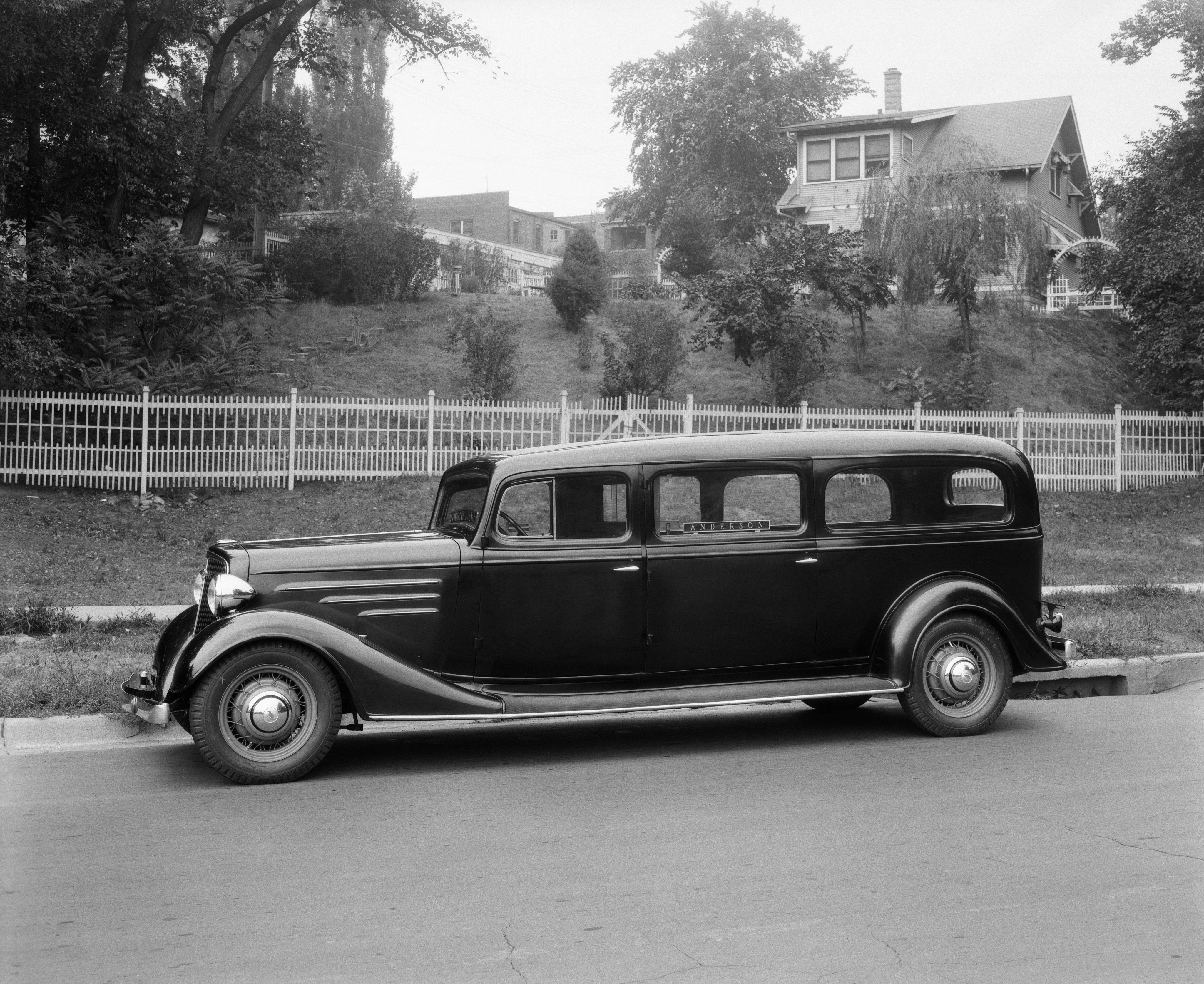 1934, Chevrolet, Master, Hearse, William, Pfeiffer, Auto, Carriage, Works,  d a , Funeral, Retro Wallpaper