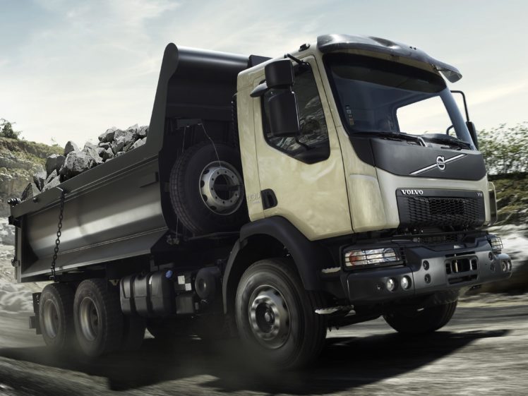 2014, Volvo, V m, 330, 6×4, Tipper, Dumptruck, Construction, Semi, Tractor HD Wallpaper Desktop Background