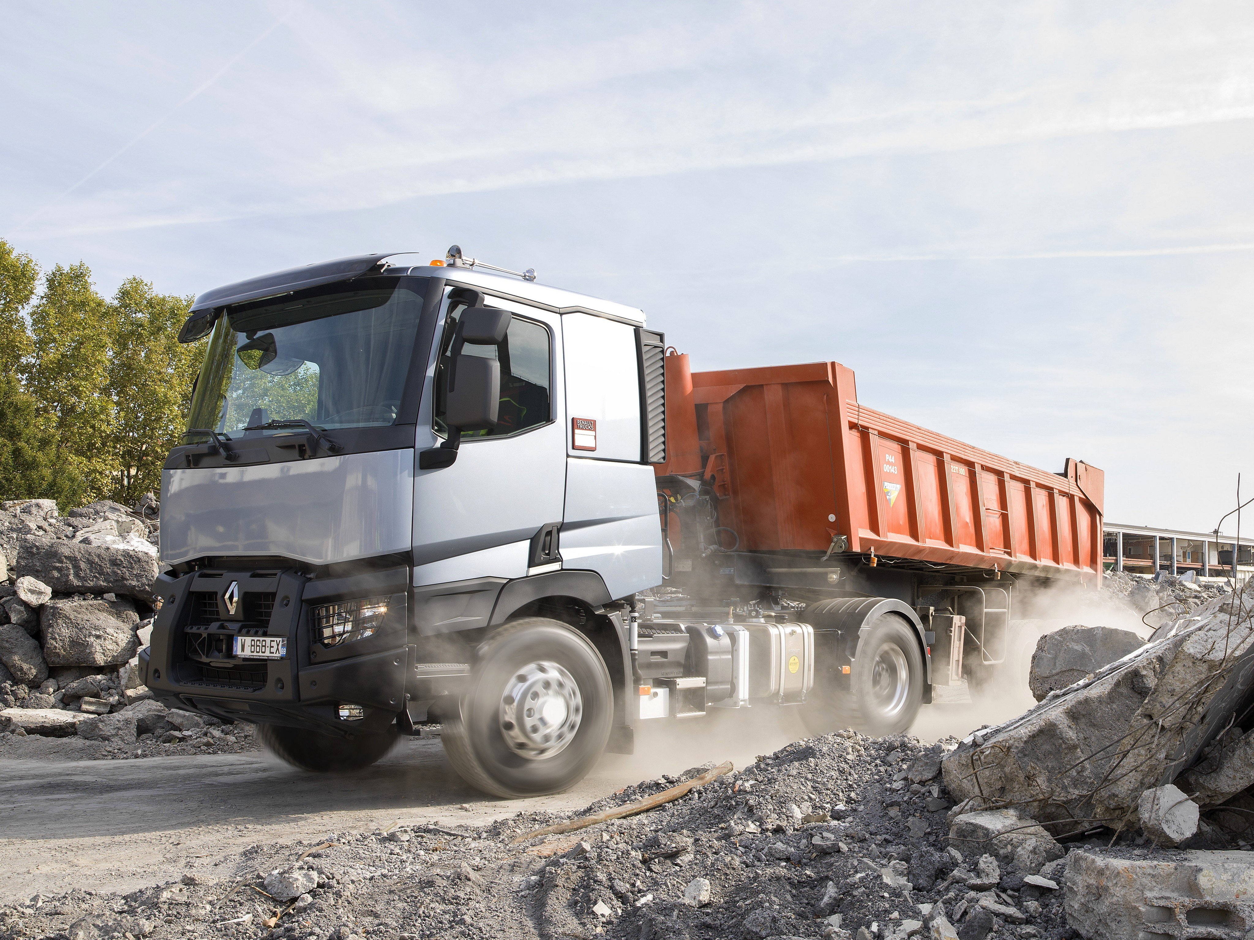 2013, Renault, C430, 4x2, Tractor, Semi, Construction Wallpaper