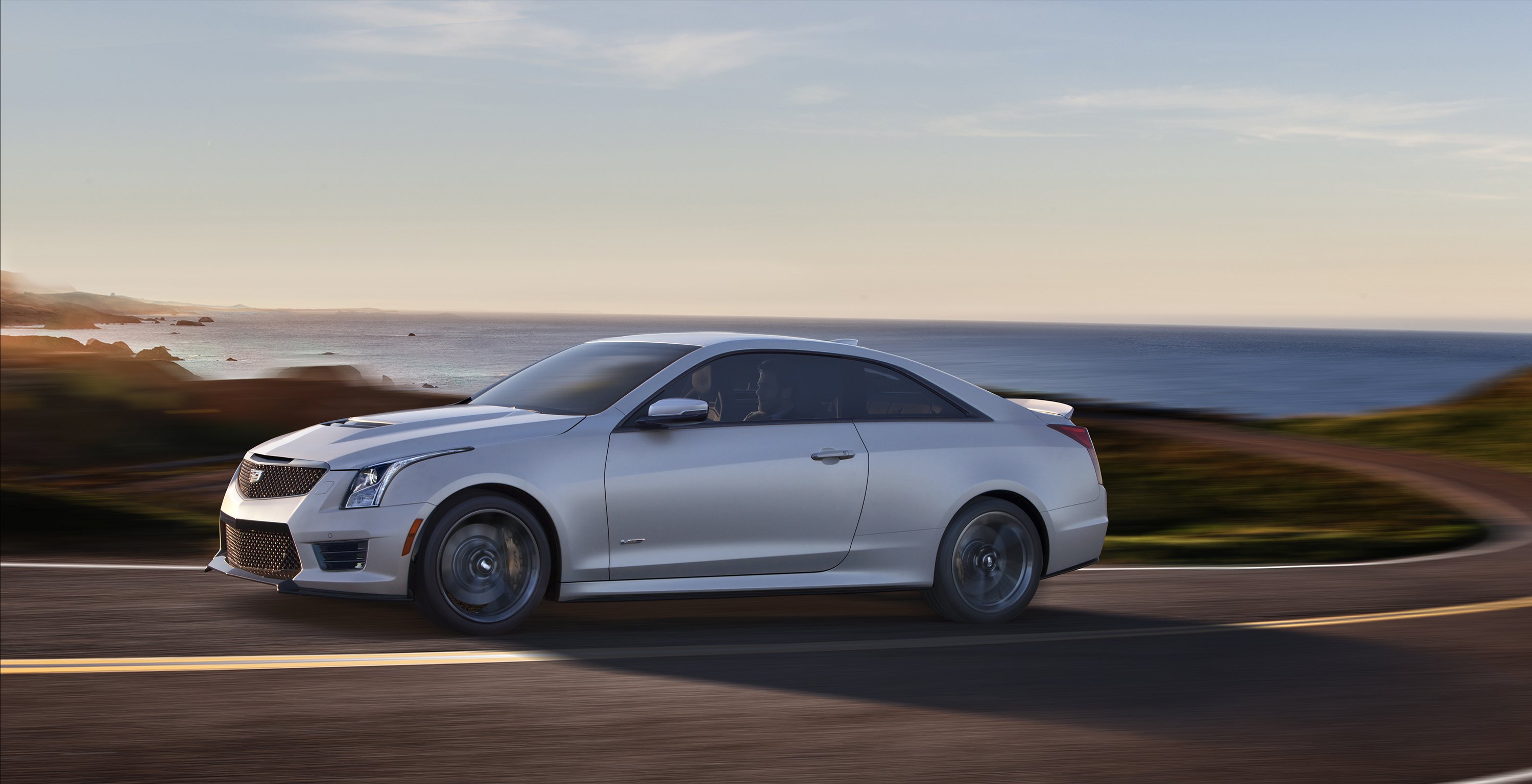 2015, Cadillac, Ats v, Coupe Wallpaper