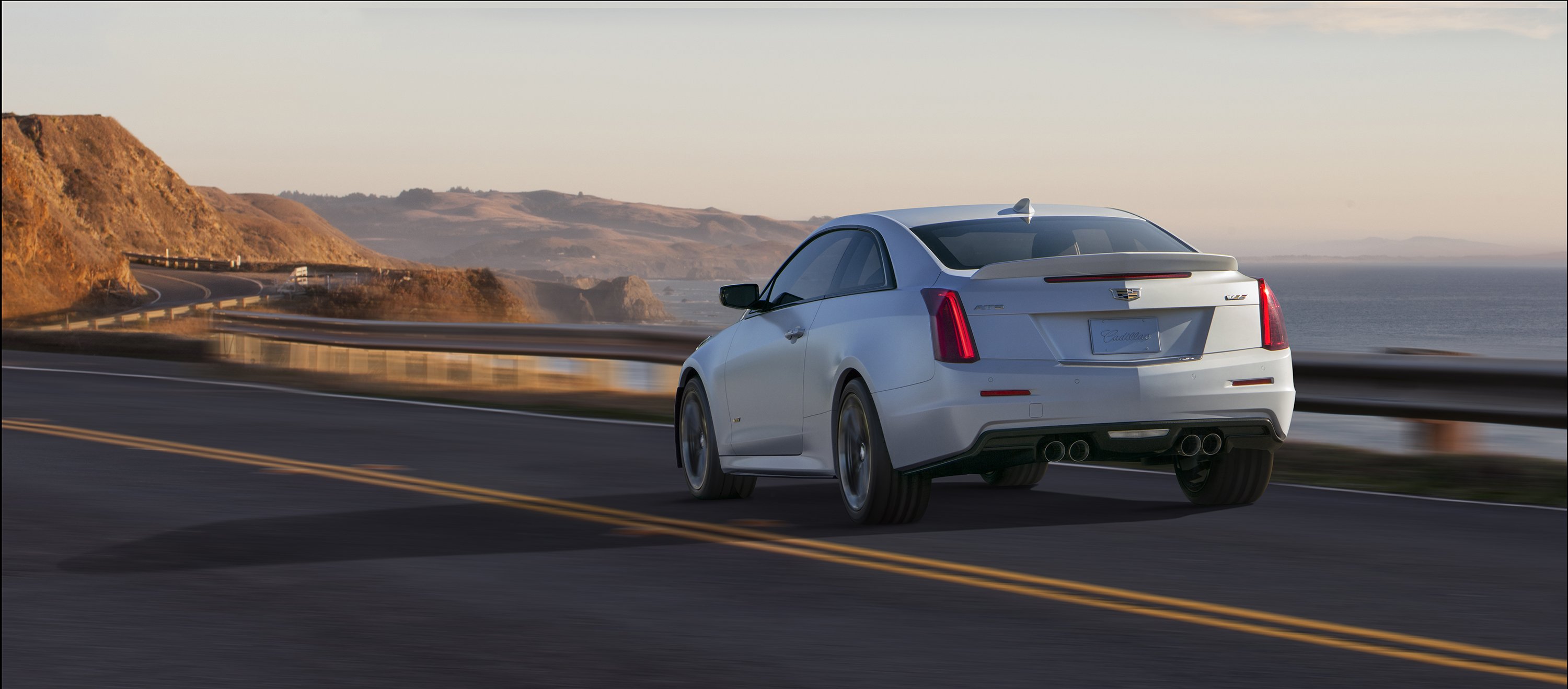 2015, Cadillac, Ats v, Coupe Wallpaper