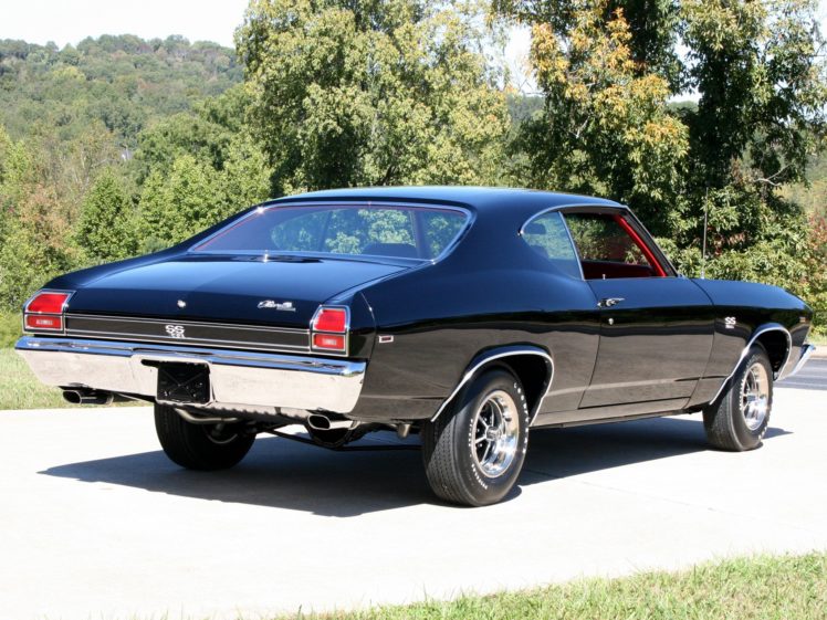 1969, Chevrolet, Chevelle, S s, 396, Hardtop, Coupe, Muscle, Classic HD Wallpaper Desktop Background