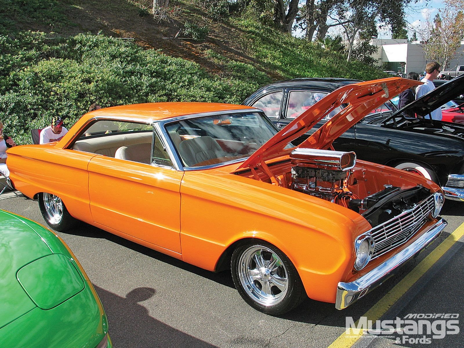 1963, Ford, Falcon, Futura, Sprint, Classic, Hot, Rod, Rods Wallpaper