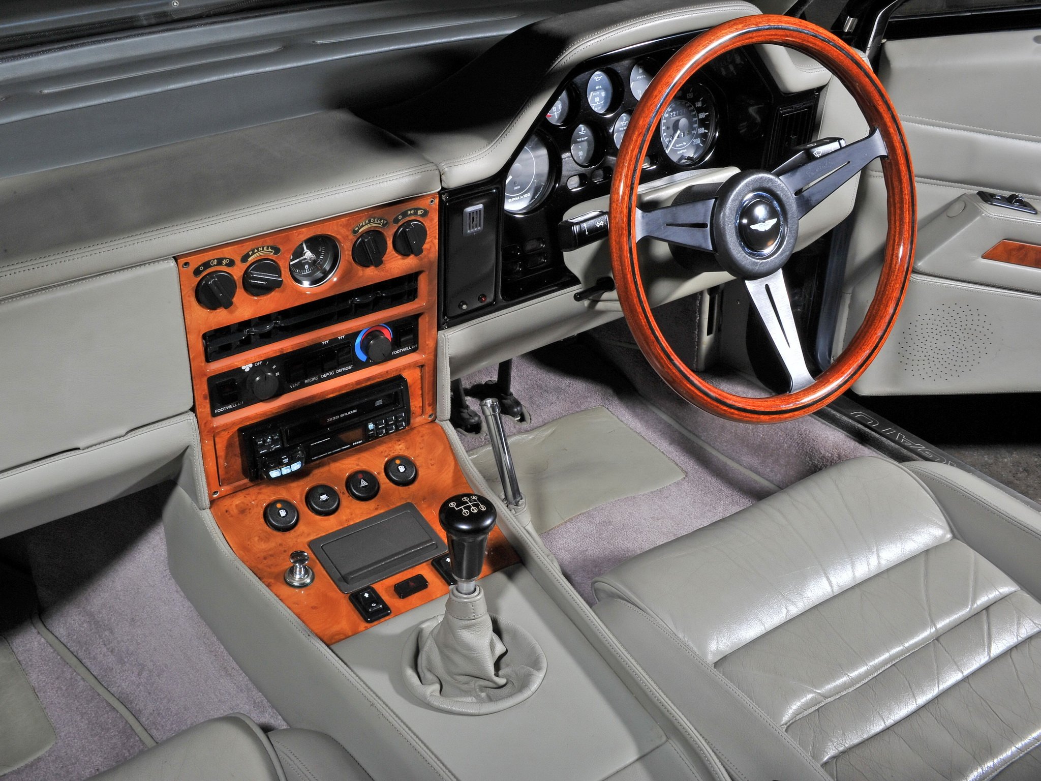 1988 90, Aston, Martin, V 8, Volante, Zagato Wallpaper