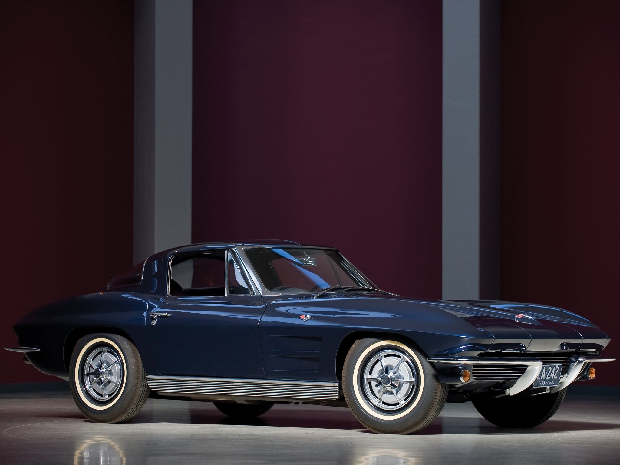 1963, Chevrolet, Corvette, Stingray,  c 2 , Muscle, Classic, Supercar, Sting Wallpaper