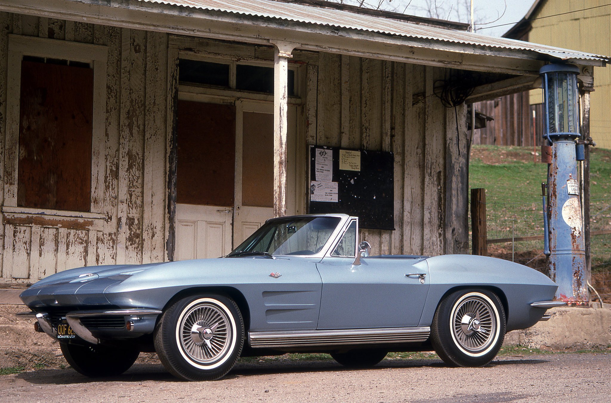 1964, Corvette, Stingray, Convertible,  c 2, Muscle, Classic, Supercar Wallpaper