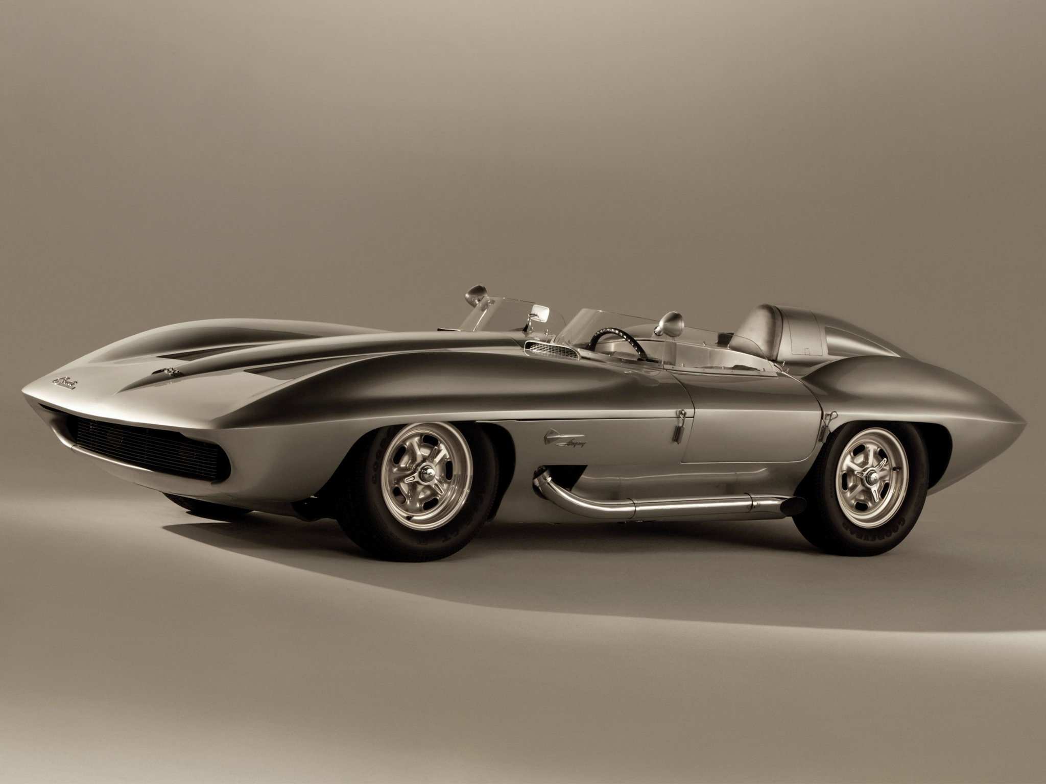 1959, Chevrolet, Corvette, Xp 87, Stingray, Racer, Concept, Supercar, Race, Racing, Retro Wallpaper