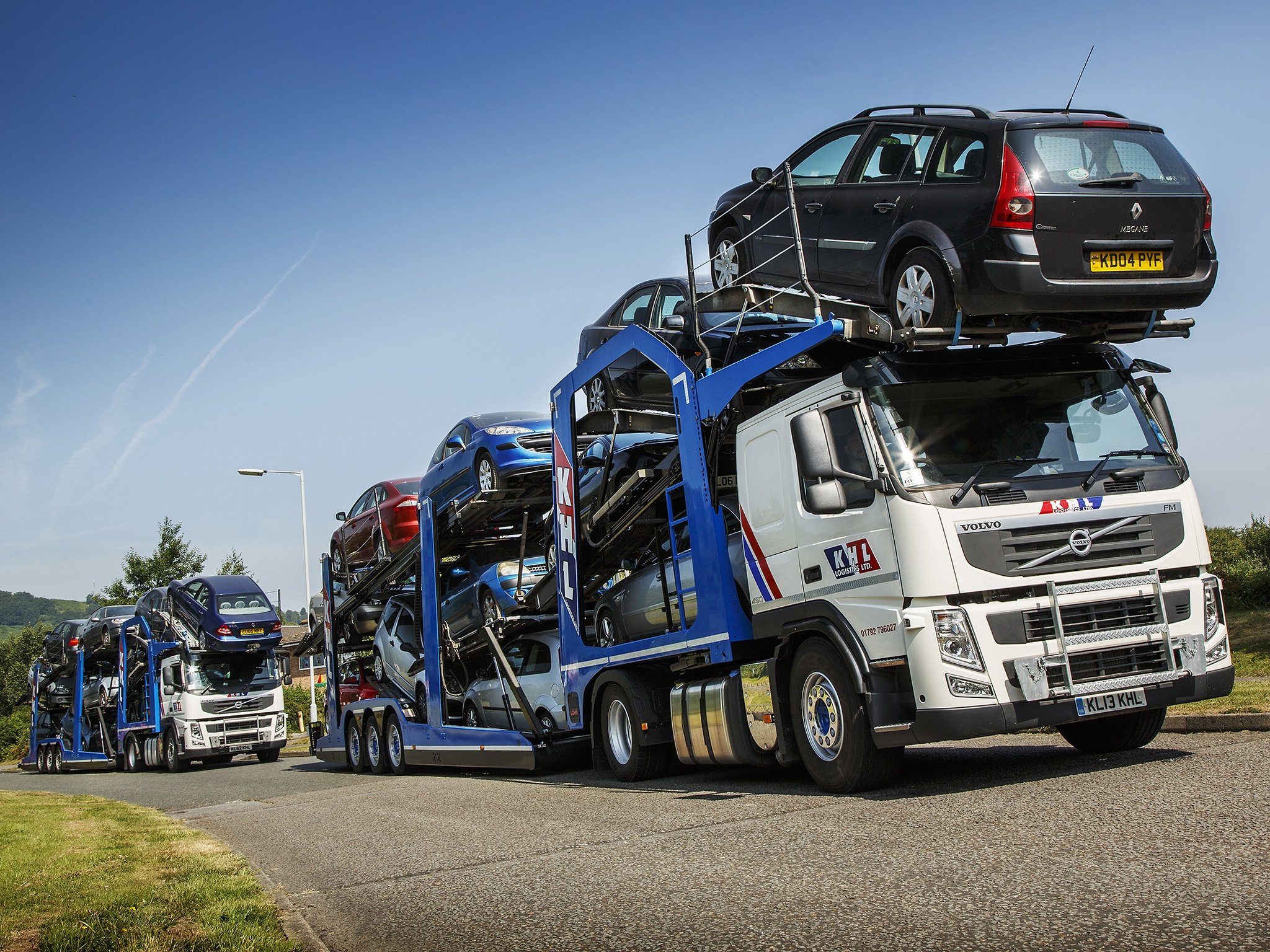2011, Volvo, F m, 450, 4x2, Uk spec, Semi, Tractor Wallpaper