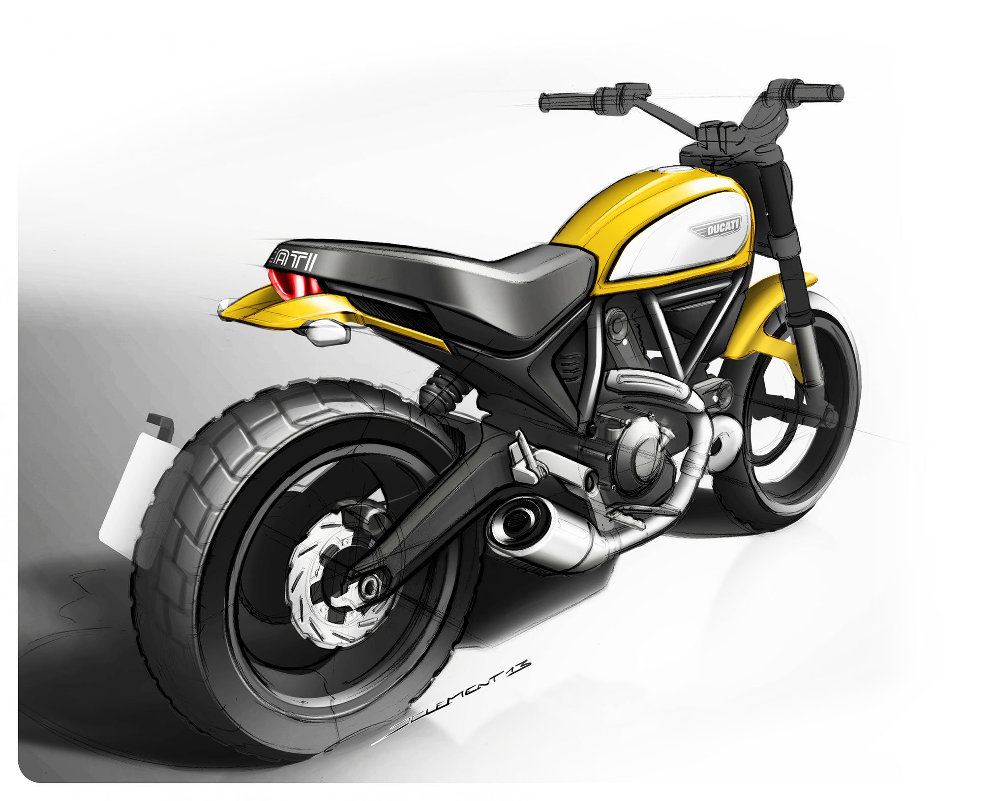 2015, Ducati, Scrambler, Icon Wallpaper