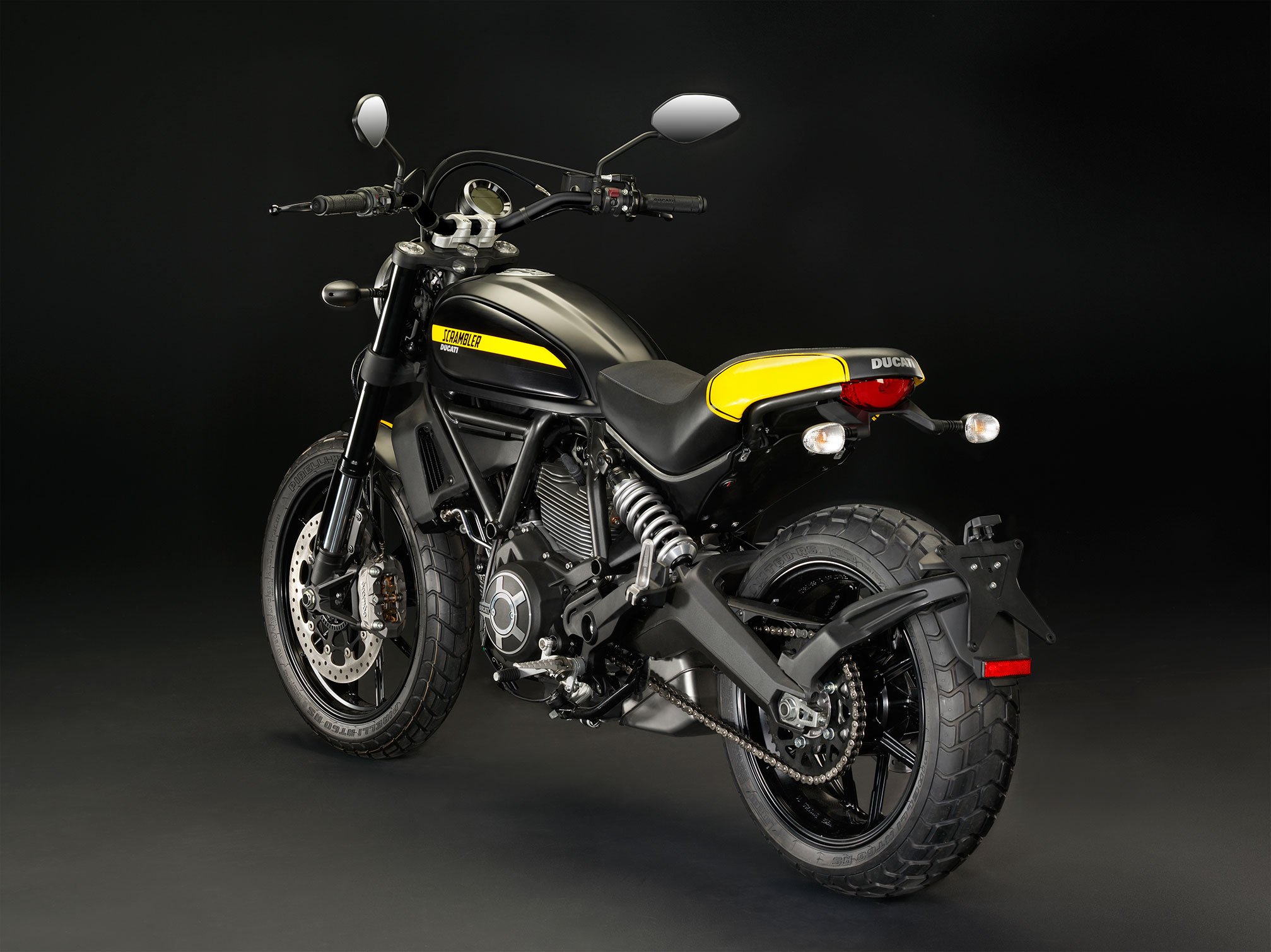 2015, Ducati, Scrambler, Full, Throttle, Dirtbike Wallpaper