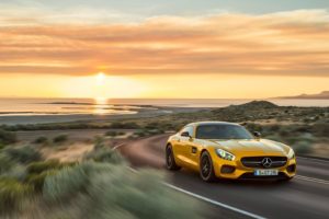 mercedes, Benz, Amg, Gt, Coupe, Cars, 2015, Germany, Yellow, Jaune