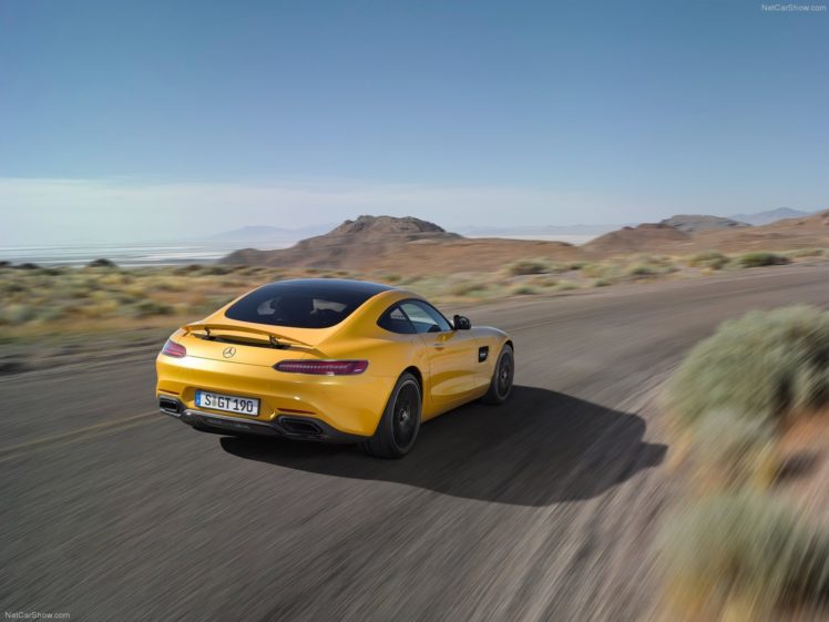 mercedes, Benz, Amg, Gt, Coupe, Cars, 2015, Germany, Yellow, Jaune HD Wallpaper Desktop Background