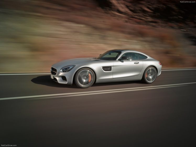 mercedes, Benz, Amg, Gt, Coupe, Cars, 2015, Germany, Gris, Gray HD Wallpaper Desktop Background