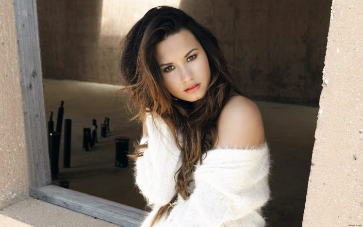 demi, Lovato, Woman, Beauty, Beautiful, Model, Brunette HD Wallpaper Desktop Background