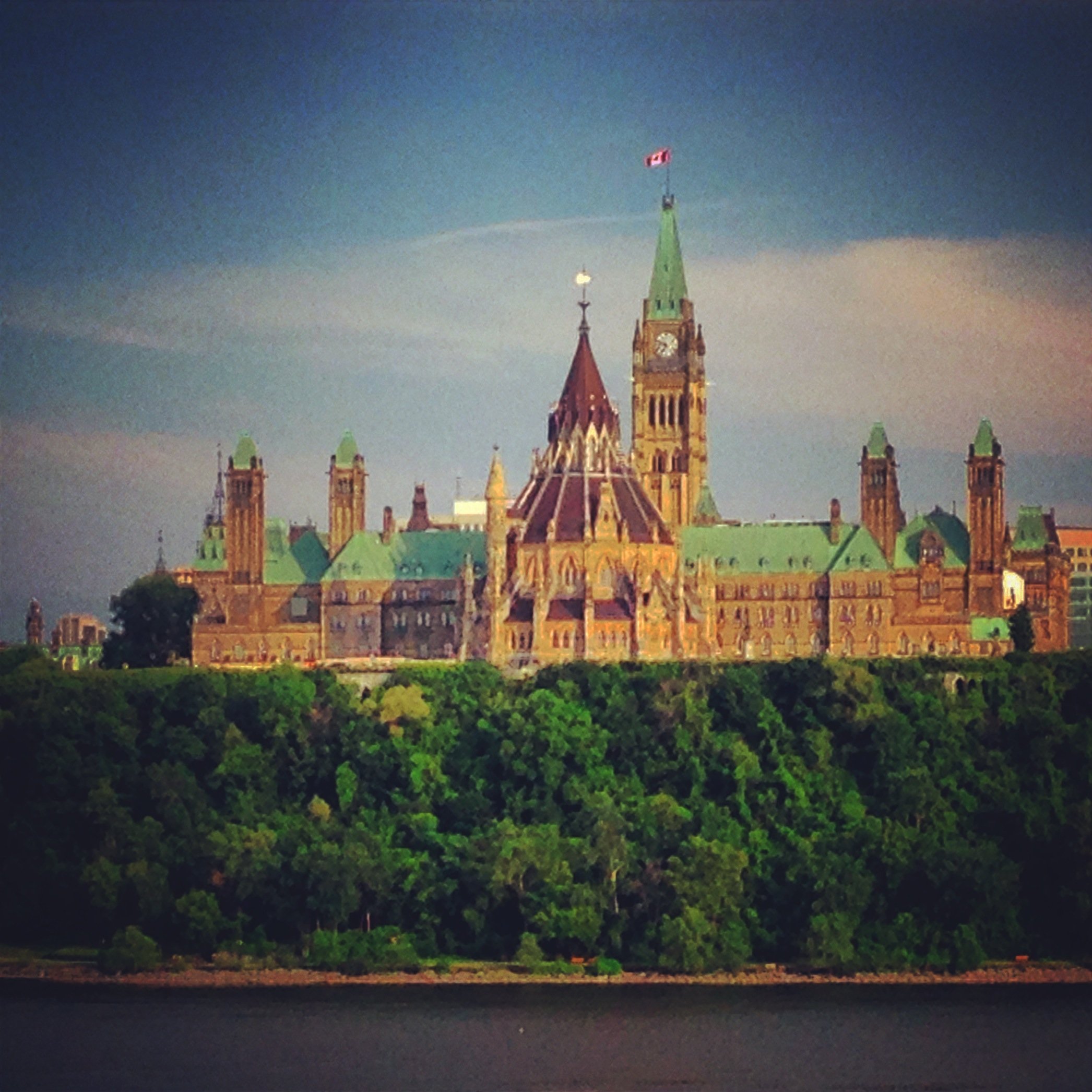 the, Parliament, Ottawa, Canada, Summer, 2014 Wallpaper