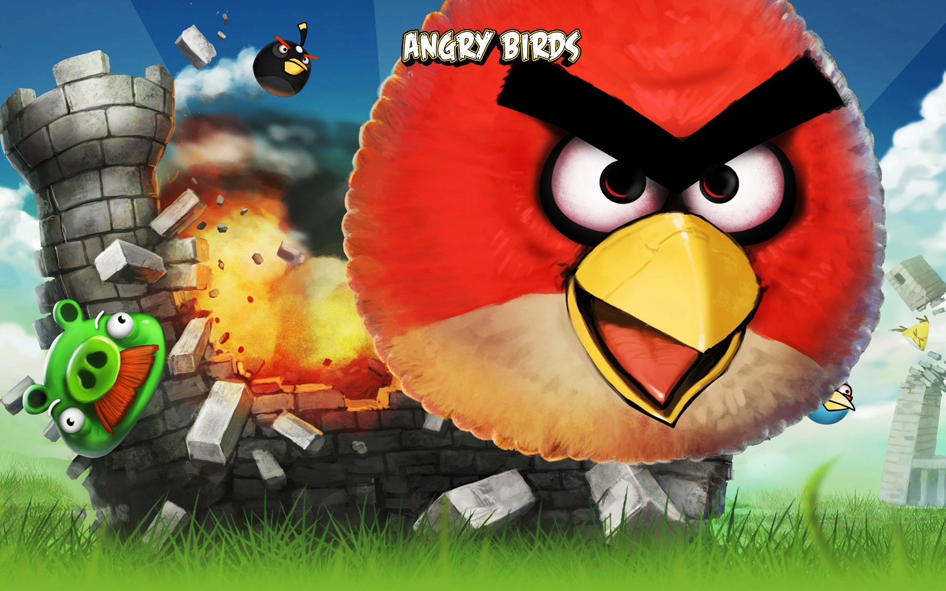 angry, Birds Wallpaper