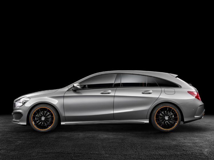 2015, Mercedes, Benz, Cla250, 4matic, Shooting, Brake, Amg, Sports, Orange art,  x117 , Stationwagon HD Wallpaper Desktop Background