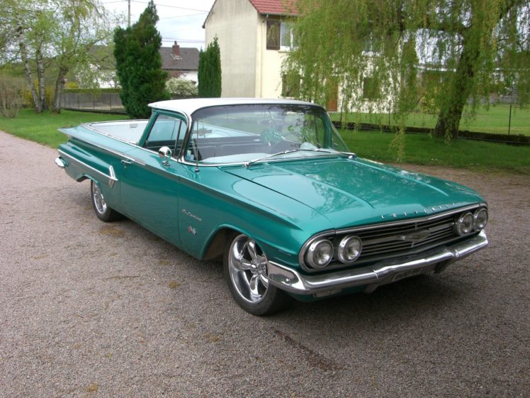 1960, Chevrolet, El camino, Pickup, Classic, Camino, Hot, Rod, Rods HD Wallpaper Desktop Background