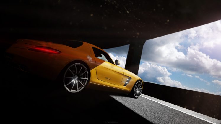 mercedes, Benz, Sls, Amg,  , Gran, Turismo, 6,  , Nbdesignz HD Wallpaper Desktop Background