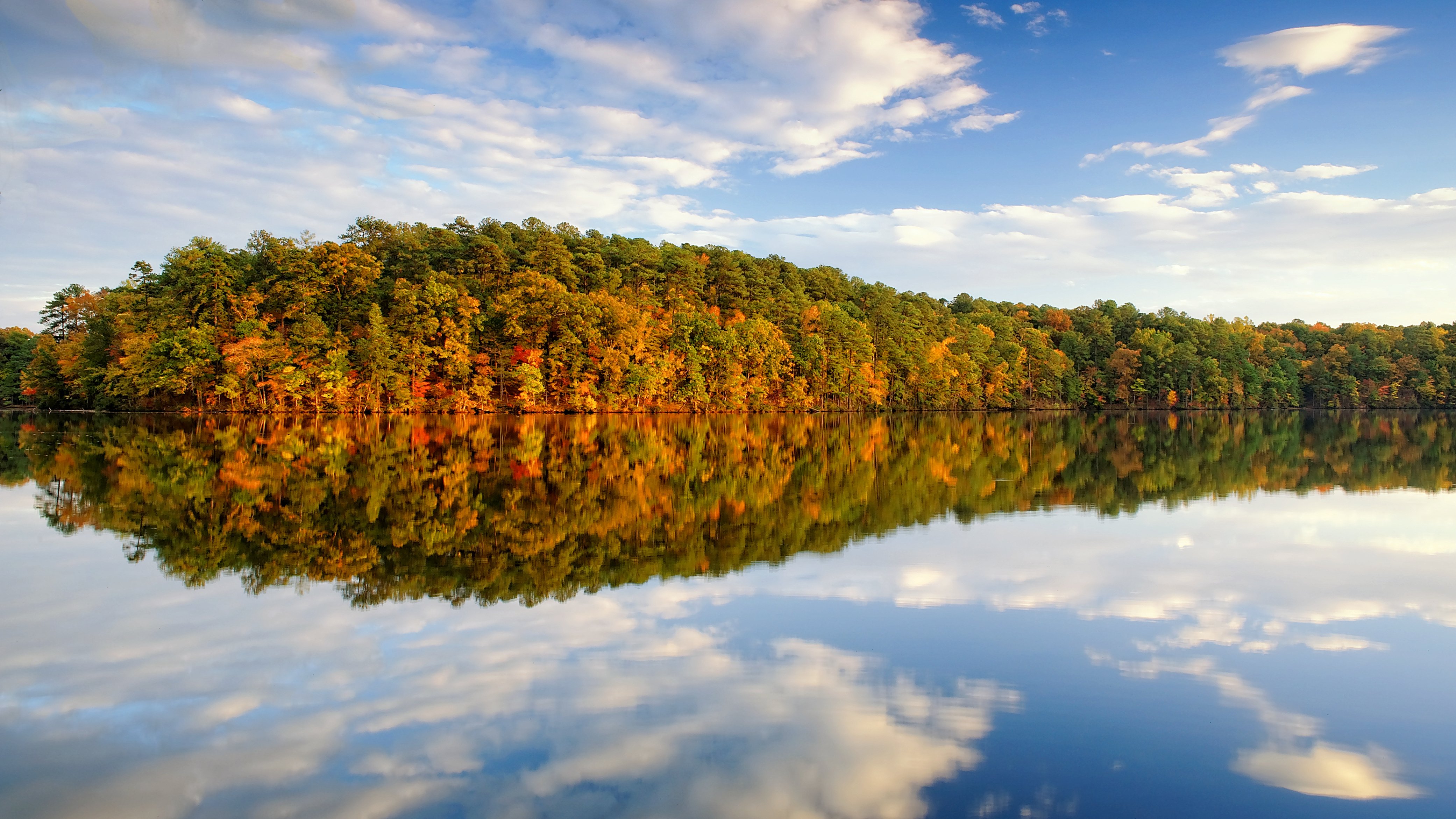 autumn, Lake, Trees, Reflection Wallpaper