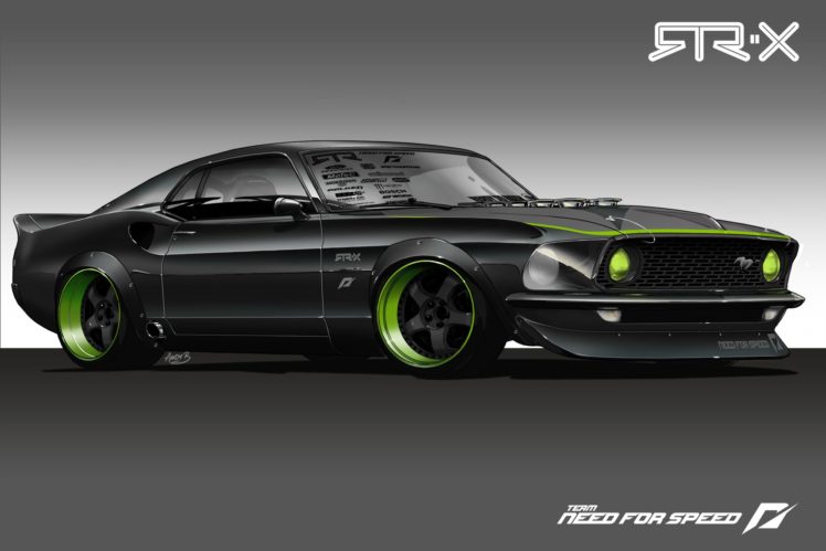 ford, Mustang, Rtr, Monster, Energy, Drift, Race, Racing HD Wallpaper Desktop Background