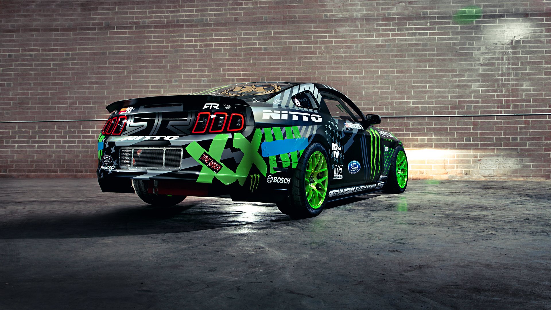 Ford mustang monster energy