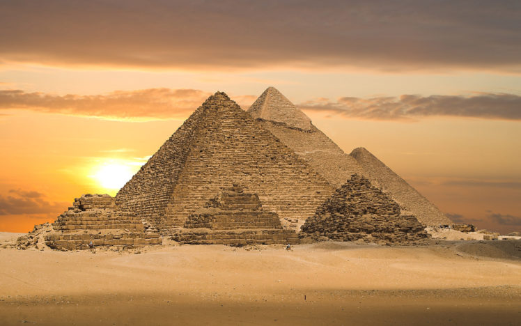 egyptian, Pyramids HD Wallpaper Desktop Background