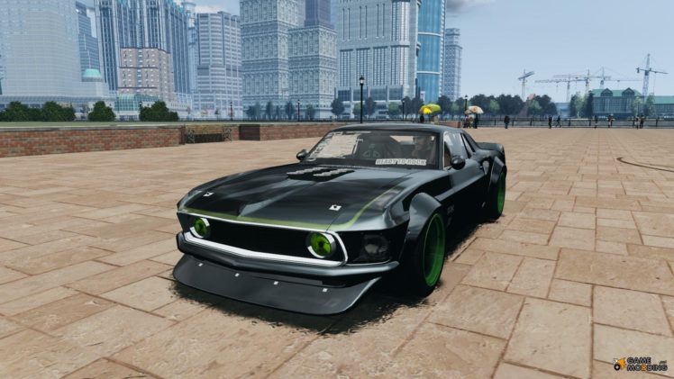 1969, Ford, Mustang, Rtr x, Drift, Race, Racing, Hot, Rod, Rods, Muscle, Classic, Need, Speed, Rtr, Gta, Grand, Theft, Auto HD Wallpaper Desktop Background