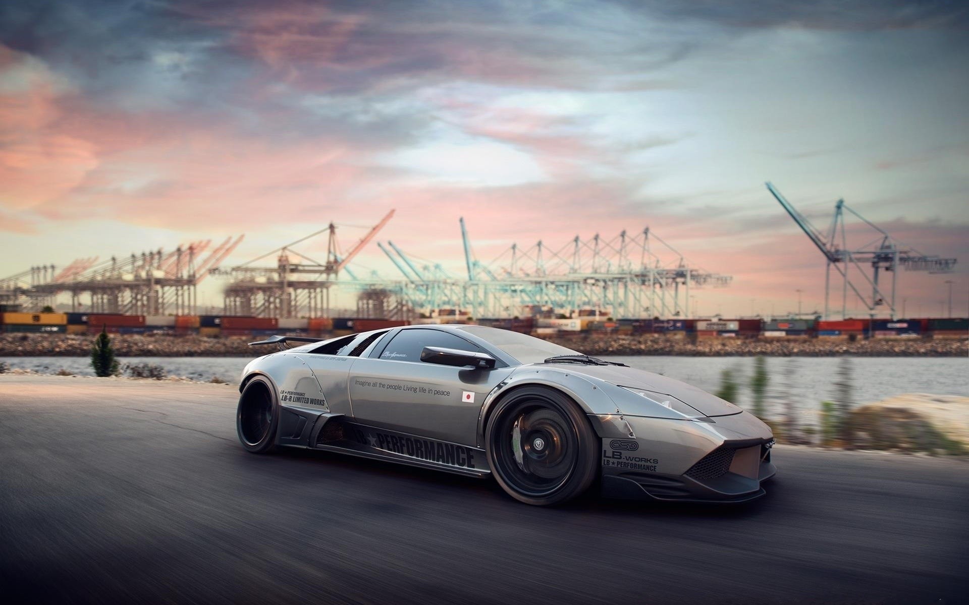 lamborghini, Murcielago, Supercar, Roads, Tuning Wallpaper