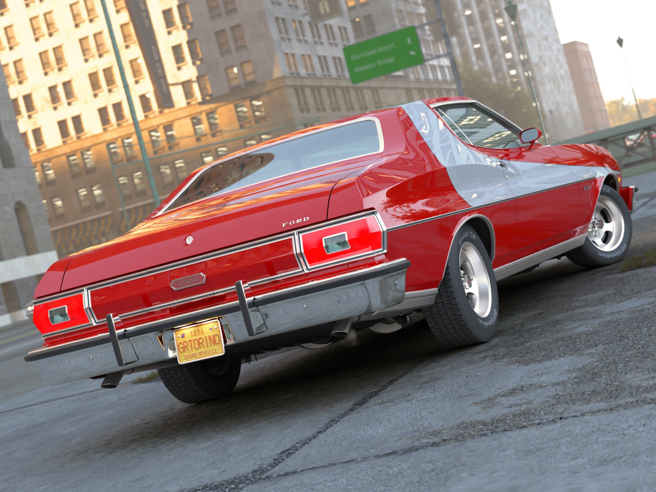 ford, Torino, Muscle, Classic Wallpaper
