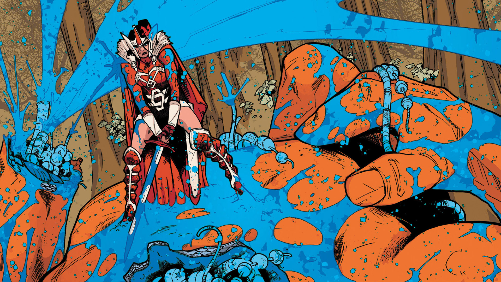 marvel, Comics, Warrior, Weapons, Swords, Fantasy, Women, Females, Girls, Superhero Wallpaper