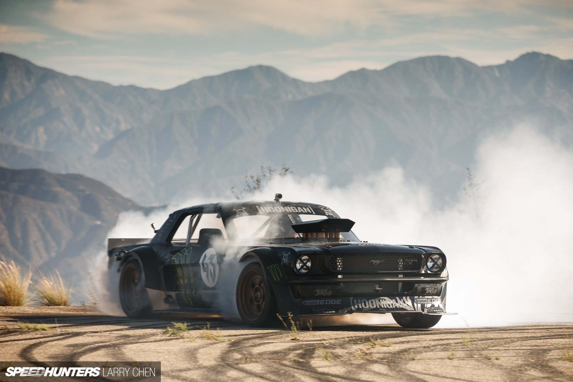 1965, Ford, Mustang, Hoonigan, Asd, Gymkhana seven, Drift, Hot, Rod, Rods, Muscle, Race, Racing, Monster, Energy, Hoonicorn Wallpaper