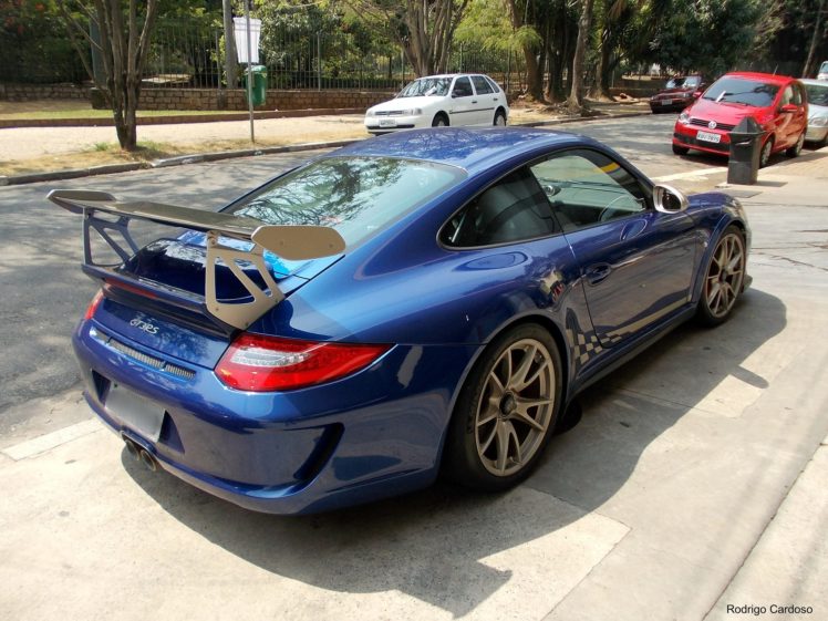 porsche, 911, Porsche, 911, Gt3, Gt3, Rs, Coupe, Cars, Germany, Blue, Bleu HD Wallpaper Desktop Background