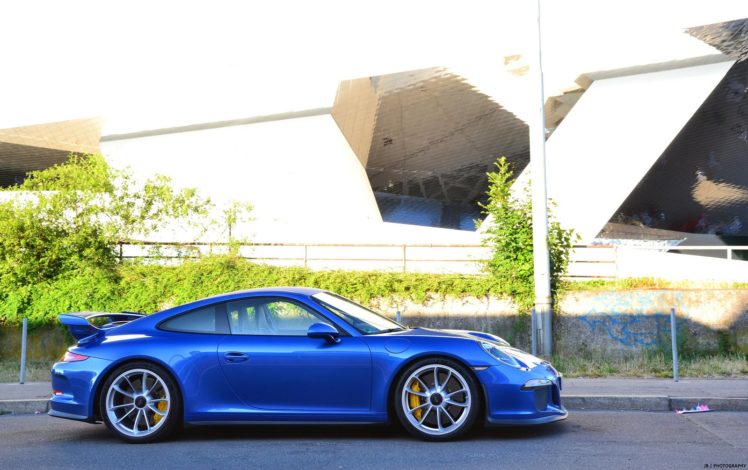 porsche, 911, Porsche, 911, Gt3, Gt3, Rs, Coupe, Cars, Germany, Blue, Bleu HD Wallpaper Desktop Background