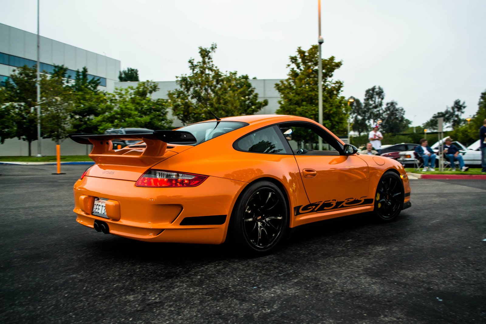 Porsche 911 gt3 RS оранжевый