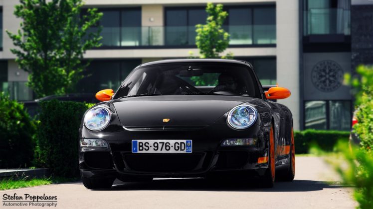 porsche, 911, Porsche, 911, Gt3, Gt3, Rs, Coupe, Cars, Germany, White, Black, Noir HD Wallpaper Desktop Background