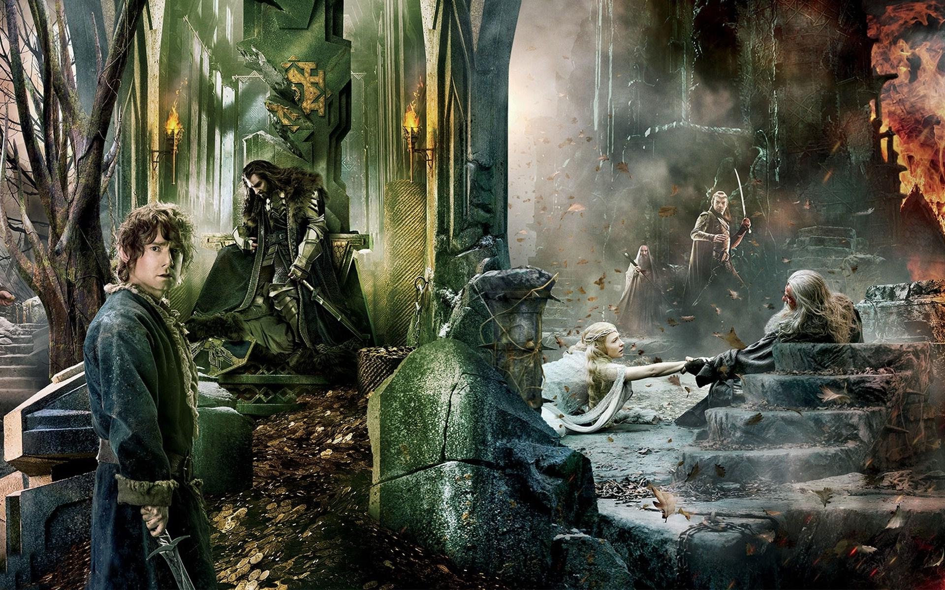 hobbit, Battle five armies, Lotr, Lord, Rings, Fantasy, Adventure, Battle, Armies Wallpaper