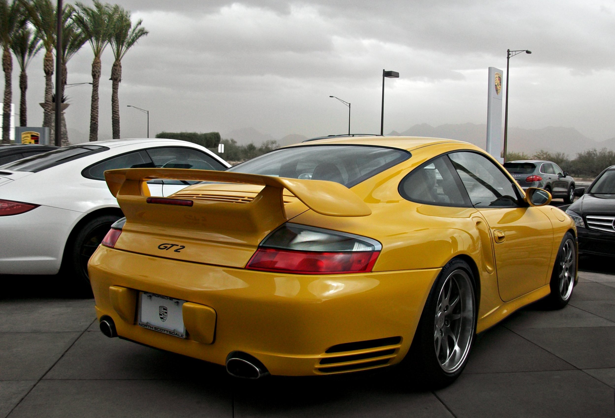 911, Cars, Coupe, Germany, Gt2, Gt2, Rs, Porsche, Jaune Wallpaper