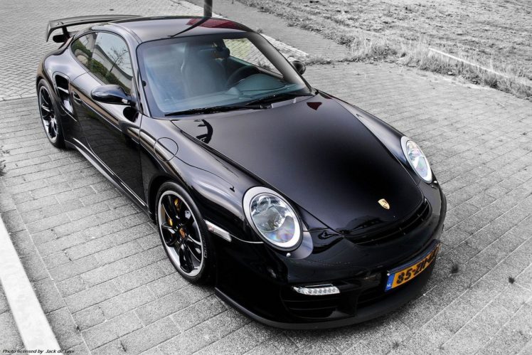 911, Cars, Coupe, Germany, Gt2, Gt2, Rs, Porsche, Noir, Black HD Wallpaper Desktop Background