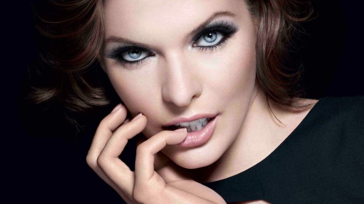 milla, Jovovich, Actress, Woman, Beauty, Beautiful, Model, Girl, Brunette HD Wallpaper Desktop Background