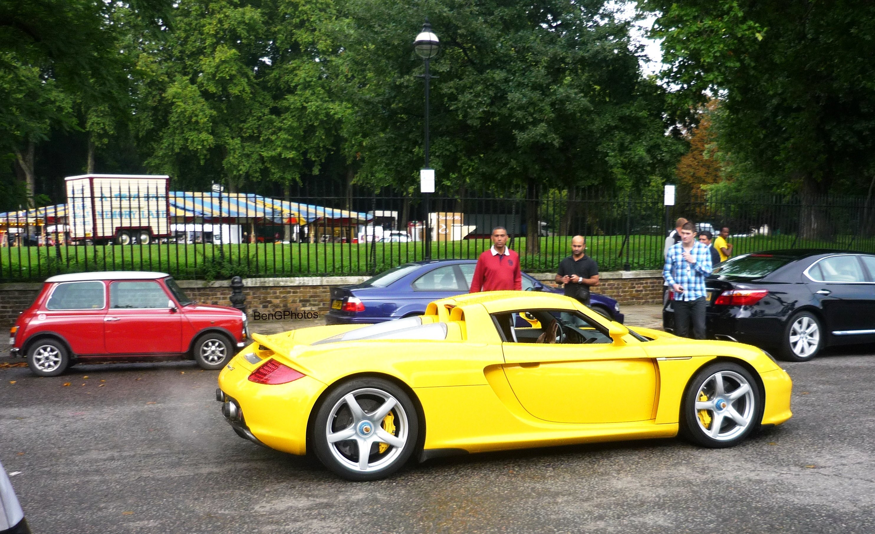 2003, 980, Carrera, G, T, Porsche, Supercar, Jaune, Yellow Wallpaper