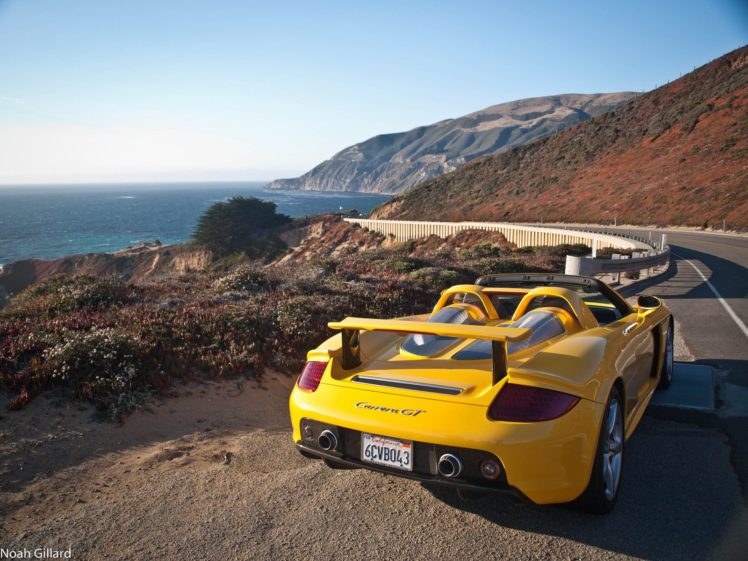 2003, 980, Carrera, G, T, Porsche, Supercar, Jaune, Yellow HD Wallpaper Desktop Background