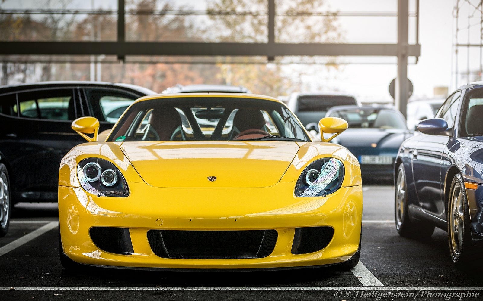 2003, 980, Carrera, G, T, Porsche, Supercar, Jaune, Yellow Wallpaper