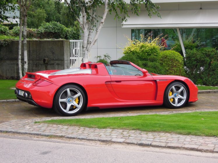 2003, 980, Carrera, G, T, Porsche, Supercar, Rouge, Red HD Wallpaper Desktop Background