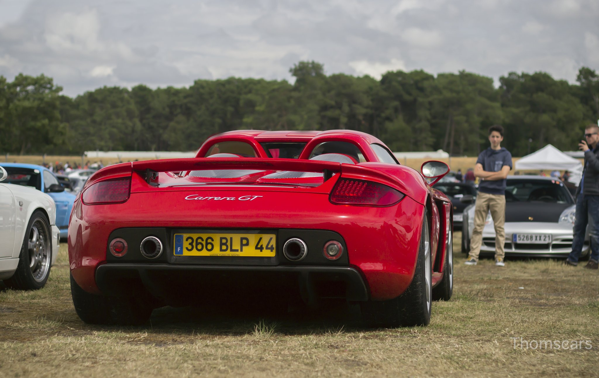 2003, 980, Carrera, G, T, Porsche, Supercar, Rouge, Red Wallpaper