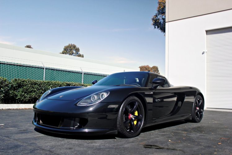 2003, 980, Carrera, G, T, Porsche, Supercar, Noir, Black HD Wallpaper Desktop Background
