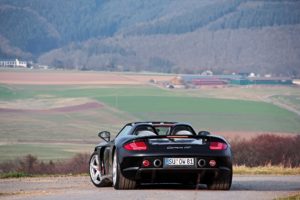 2003, 980, Carrera, G, T, Porsche, Supercar, Noir, Black