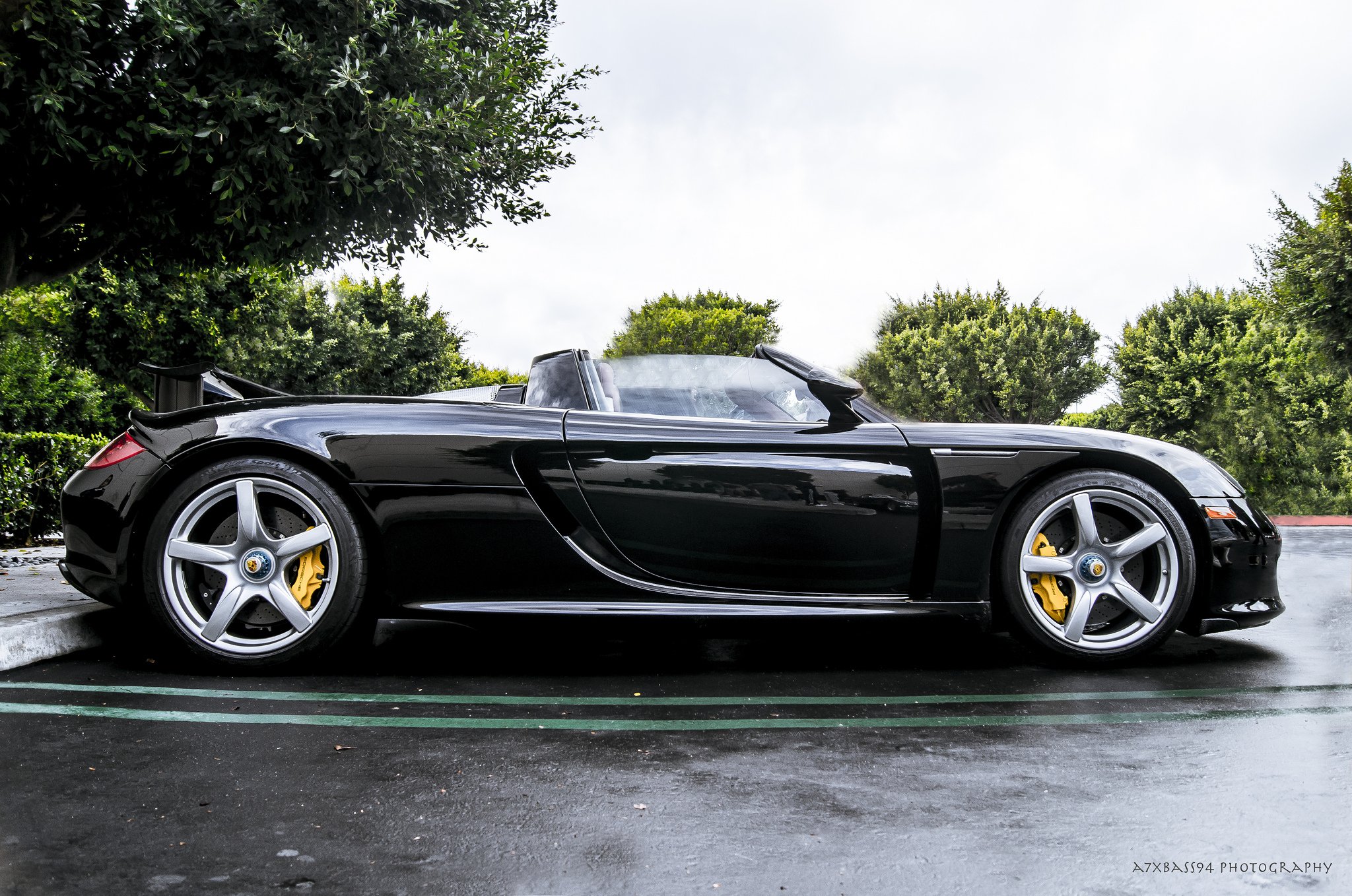 2003, 980, Carrera, G, T, Porsche, Supercar, Noir, Black Wallpaper