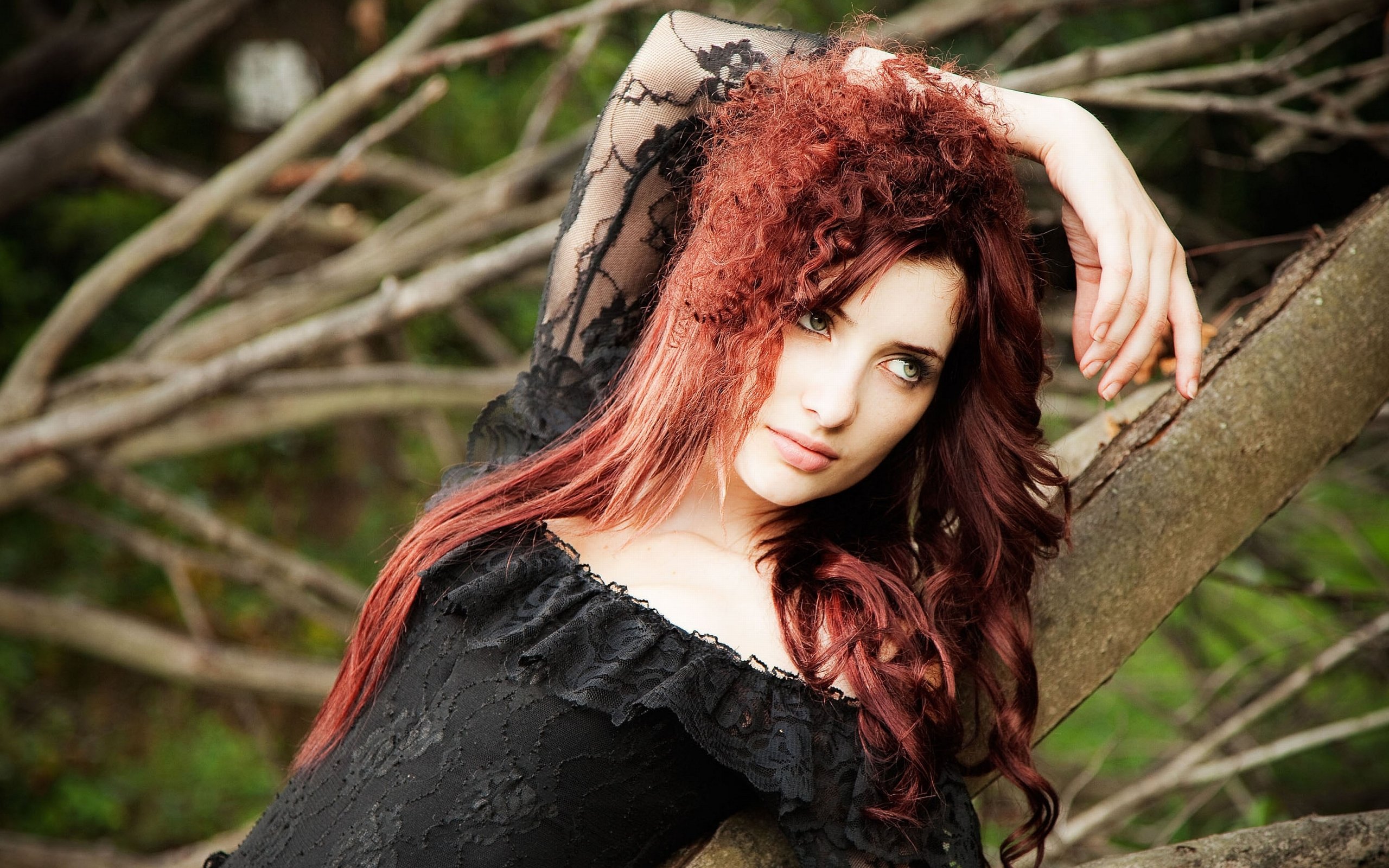 susan, Coffey, Beauty, Beautiful, Model, Girl, Redhead Wallpaper