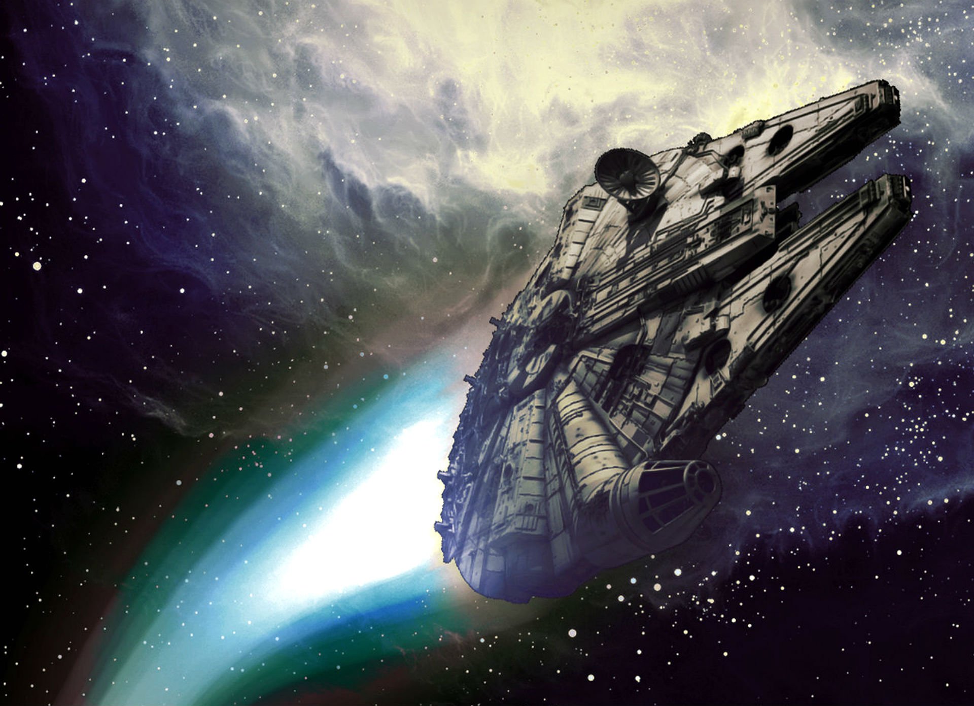 star, Wars, Force, Awakens, Action, Adventure, Sci fi, Disney, Spaceship Wallpaper